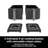 Ninja DZ550 Foodi 6-in-1 Smart 10-qt. 2-Basket Air Fryer